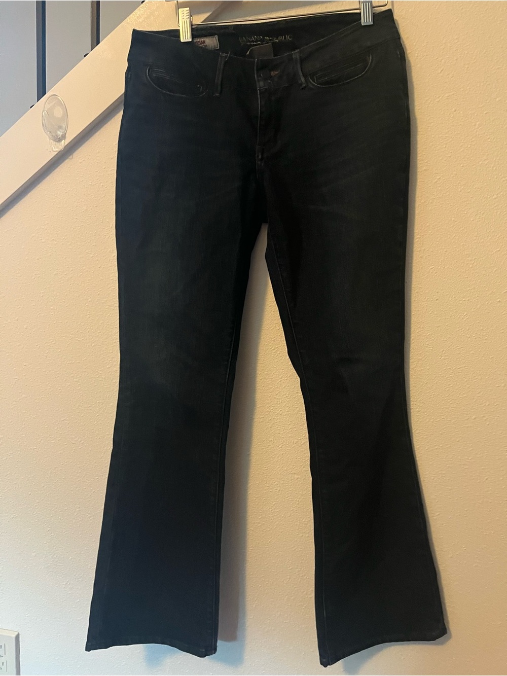Banana Republic Black Flare Jeans
